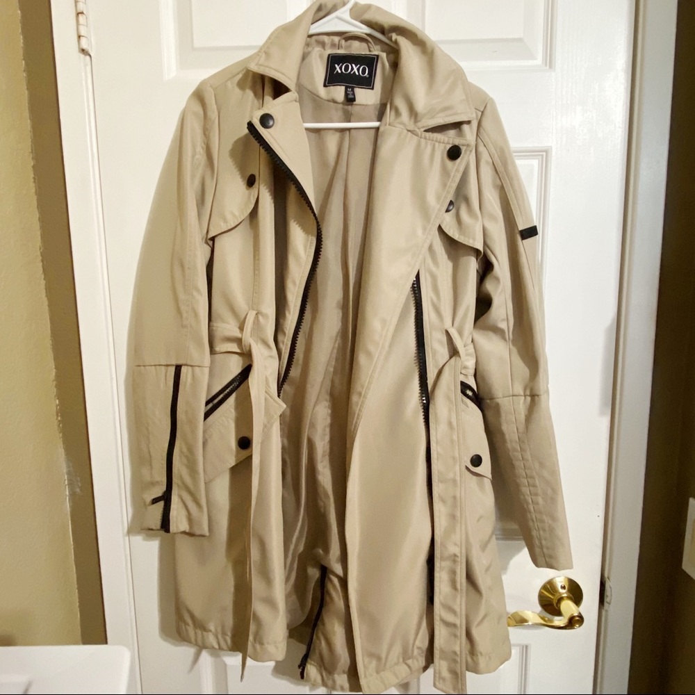 XOXO Trench Coat